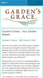 Mobile Screenshot of gardensgrace.com